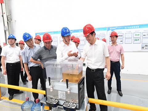 市委书记潘早云深刻bti体育集团发展安全出产查抄