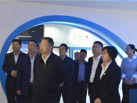 省总工会马永青副主席一行来bti体育集团调研职工文化及阵地建设工作